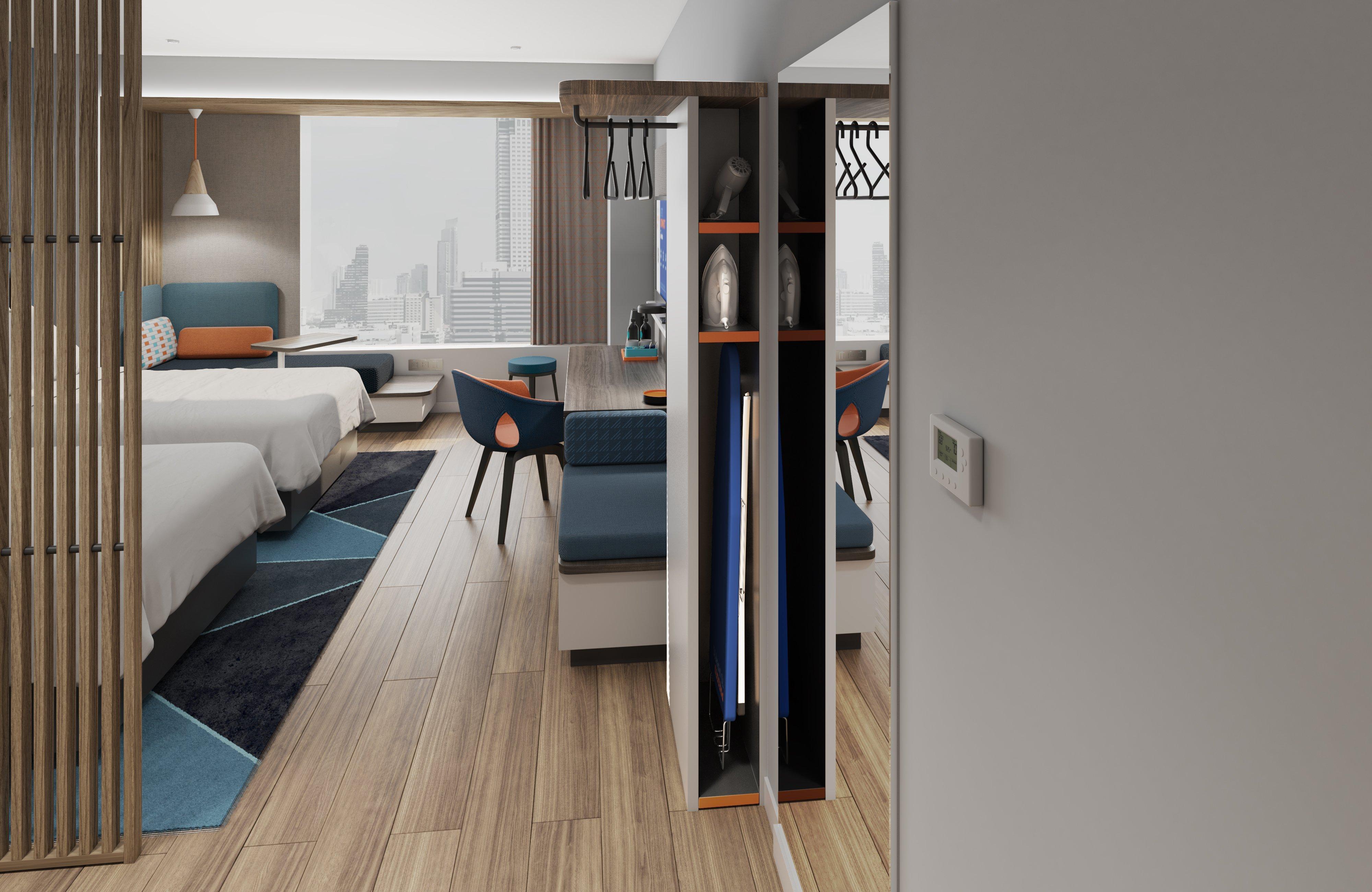 Holiday Inn Express Shanghai Baoyang By Ihg Exterior foto
